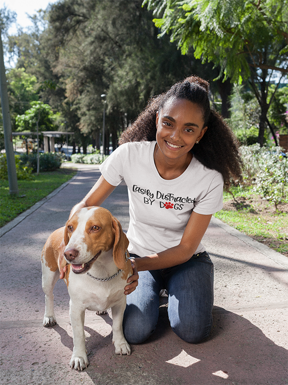 Easily Distracted By Dogs Shirt