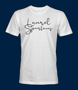 Laurel Spartan Script Shirt
